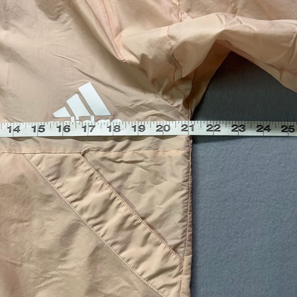 Adidas‎ x Zoe Saldana Women's Lightweight Hooded Windbreaker Jacket Size S - Picture 5 of 9